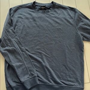 Prana Men's Blue Long Sleeve Shirt